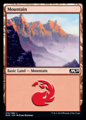 Mountain (274) - Foil (Core Set 2020)